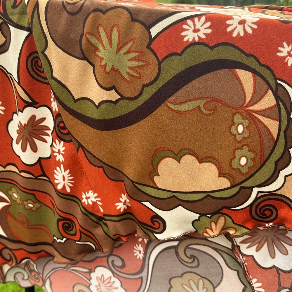 🍁 Woman’s Speechless Lg Reto Lightweight HiLo Dress Bohemian, Vintage, Retro - Picture 6 of 6